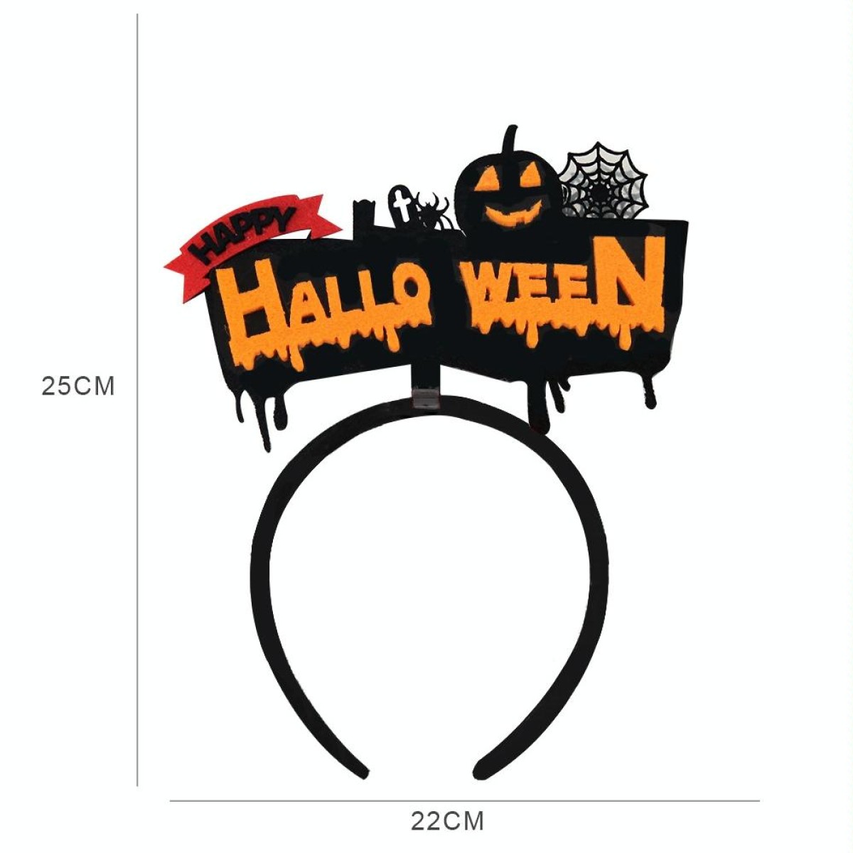 Halloween Felt Headband Children Party Decoration Props, Free Size(U Model)