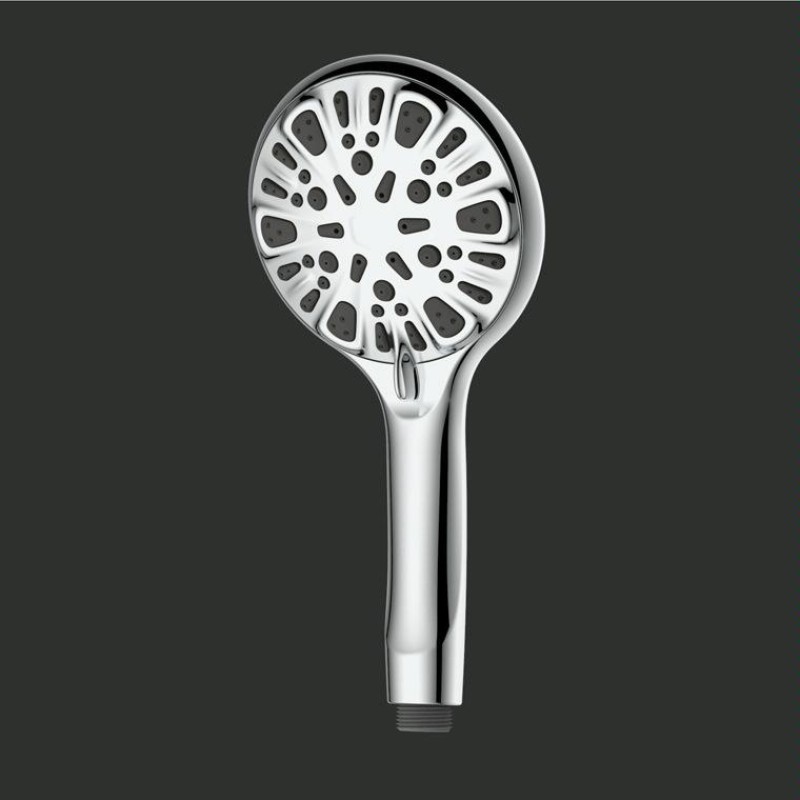 9 Functions Handheld Shower Pressurized Shower With Water Off and Pause, Style: Single Shower