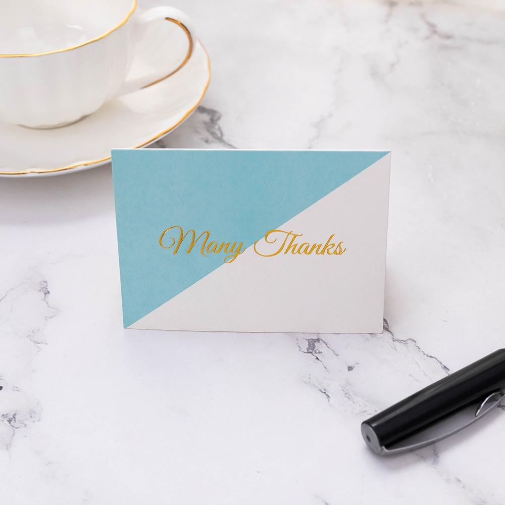 50 PCS Holiday Thank You Messages Greeting Cards(Thank You Card 5)