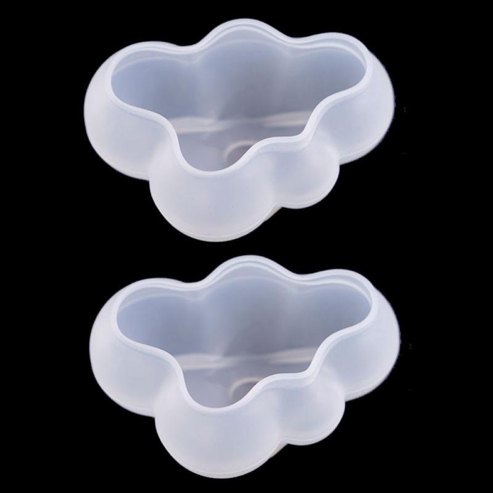 2 PCS Cloud DIY Mirror Silicone Mold, Specification: Small