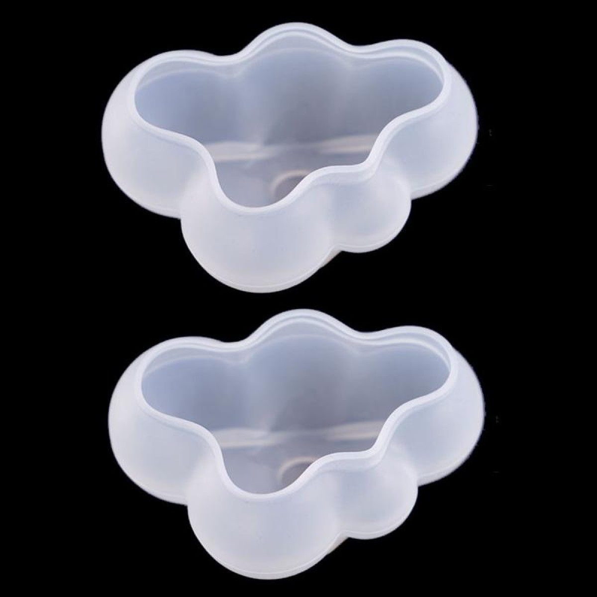 2 PCS Cloud DIY Mirror Silicone Mold, Specification: Large