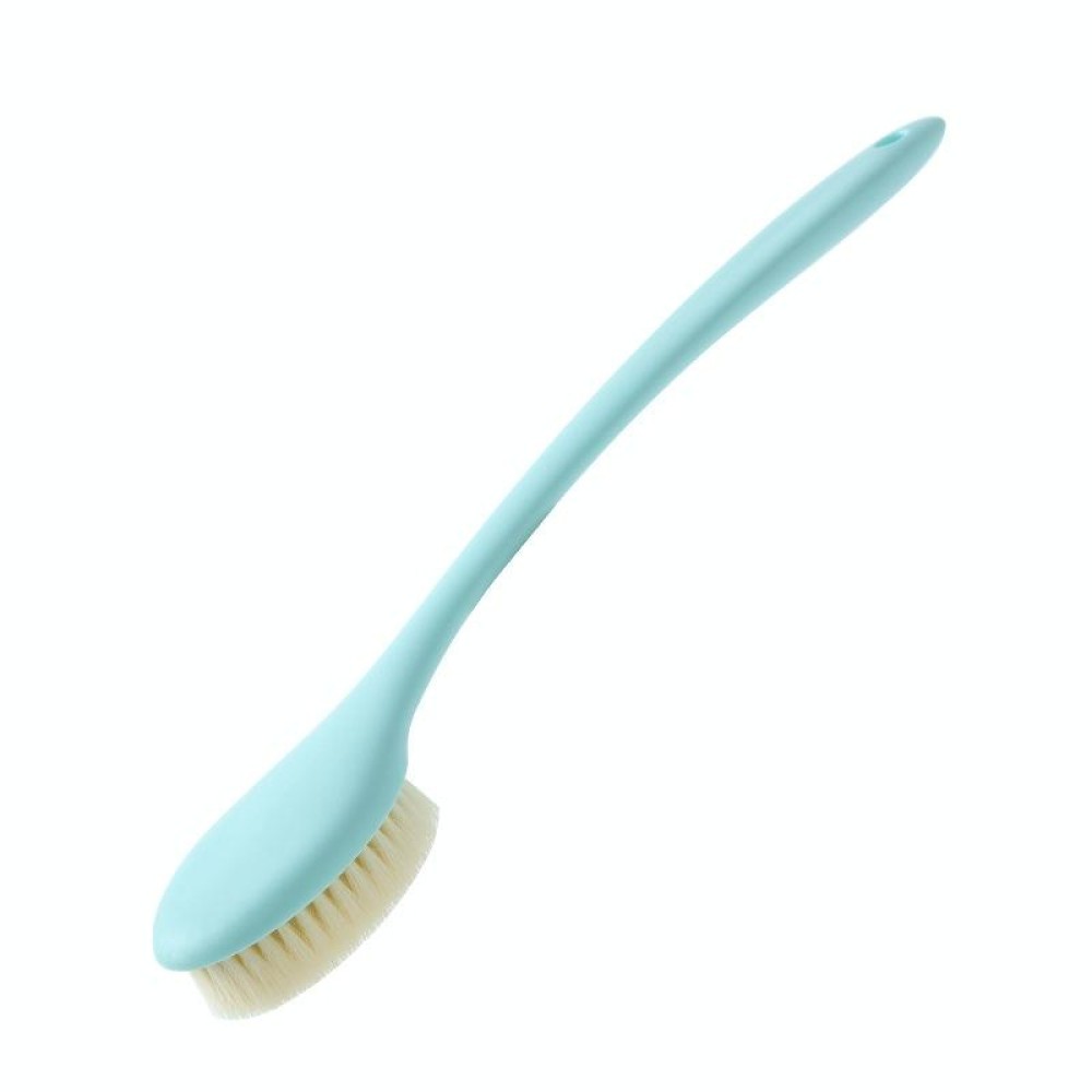 Long Handle Soft Hair Bathing Brush Nylon Hair Massage Brush(Blue)