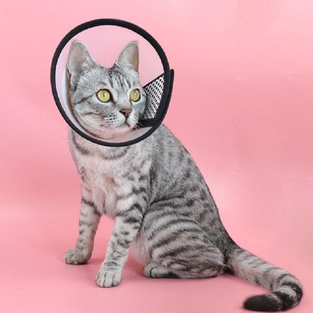 Pet Protective Headgear Cat And Dog Anti-Bite Collar After Cosmetic And Operation, Size: No.4/12.5cm