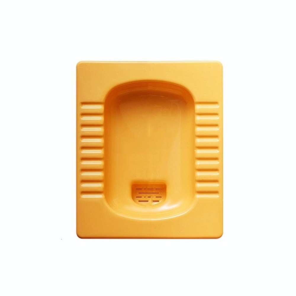 Drainable No-Punch Soap Dish Wall Mounted Soap Rack(Yellow)