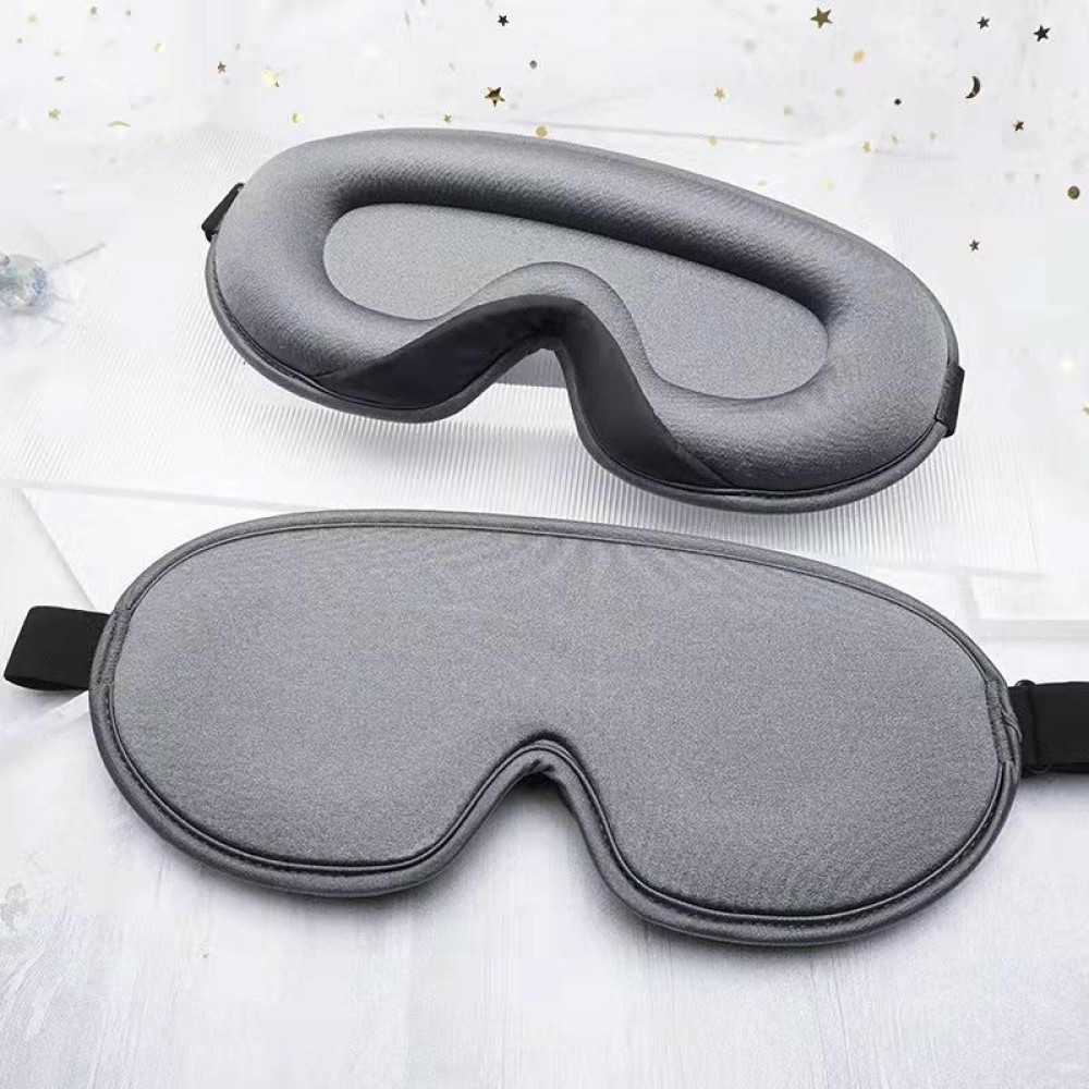 Three-Dimensional Breathable Hollow Sleep Shading Eye Mask, Specification: Gray