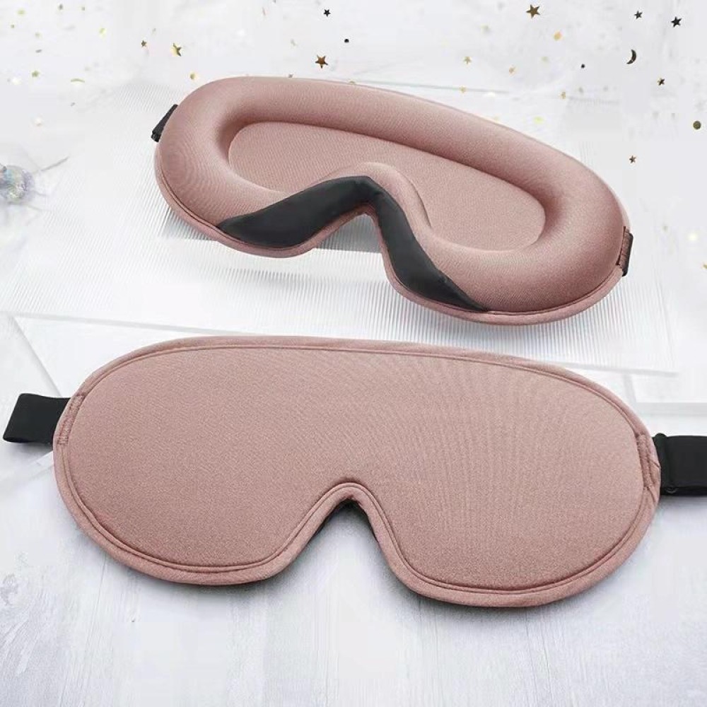 Three-Dimensional Breathable Hollow Sleep Shading Eye Mask, Specification: Champagne Color