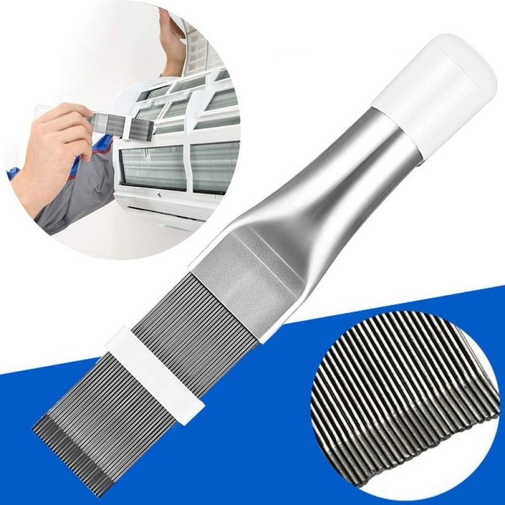 Air Conditioner Fin Cleaning Tool Coil Comb Folding Brush