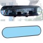 DM-055 28.8cm Car Large Field of View Anti-dazzle Blue Mirror Reversing Curved Rearview Mirror