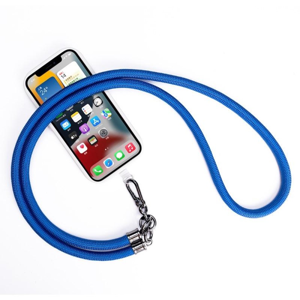 Mobile Phone Mountaineering Rope Lanyard  Can Be Hung Neck Or Crossbody(Gem Blue)