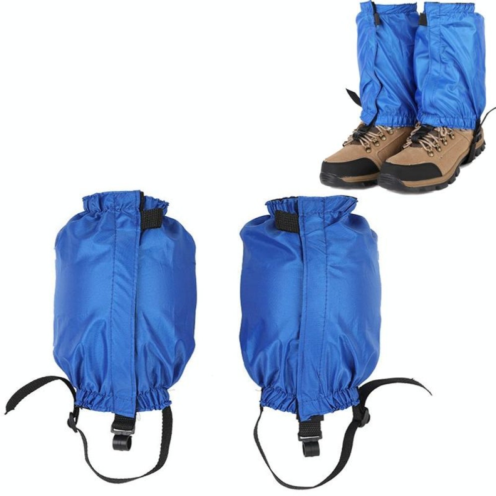 04 Outdoor Short Mountaineering Anti-Snow Leg Covers(Blue)