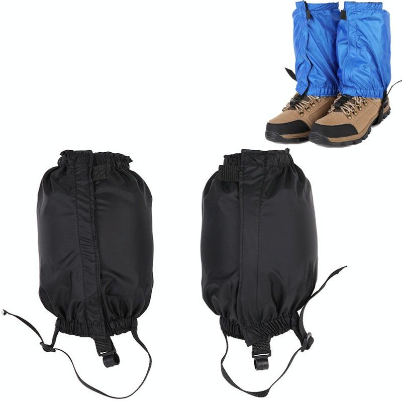 04 Outdoor Short Mountaineering Anti-Snow Leg Covers(Black)