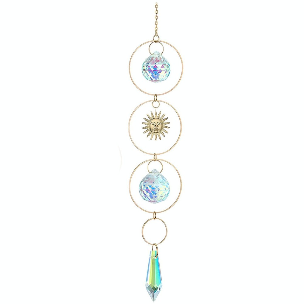 Sun Star Moon Garden Crystal Ornament(No. 2)