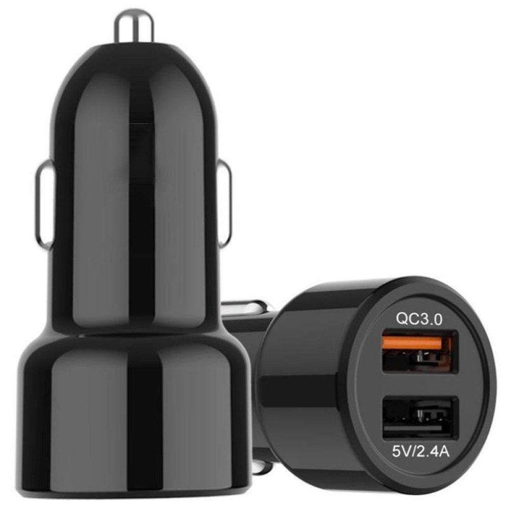 IBD321-Q3 Universal Fireproof Mobile Phone Car Charger, Model: QC3.0+2.4A