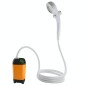 Outdoor Bath Artifact Field Dormitory Simple Electric Shower, Specification: Digital Display 4400mAh