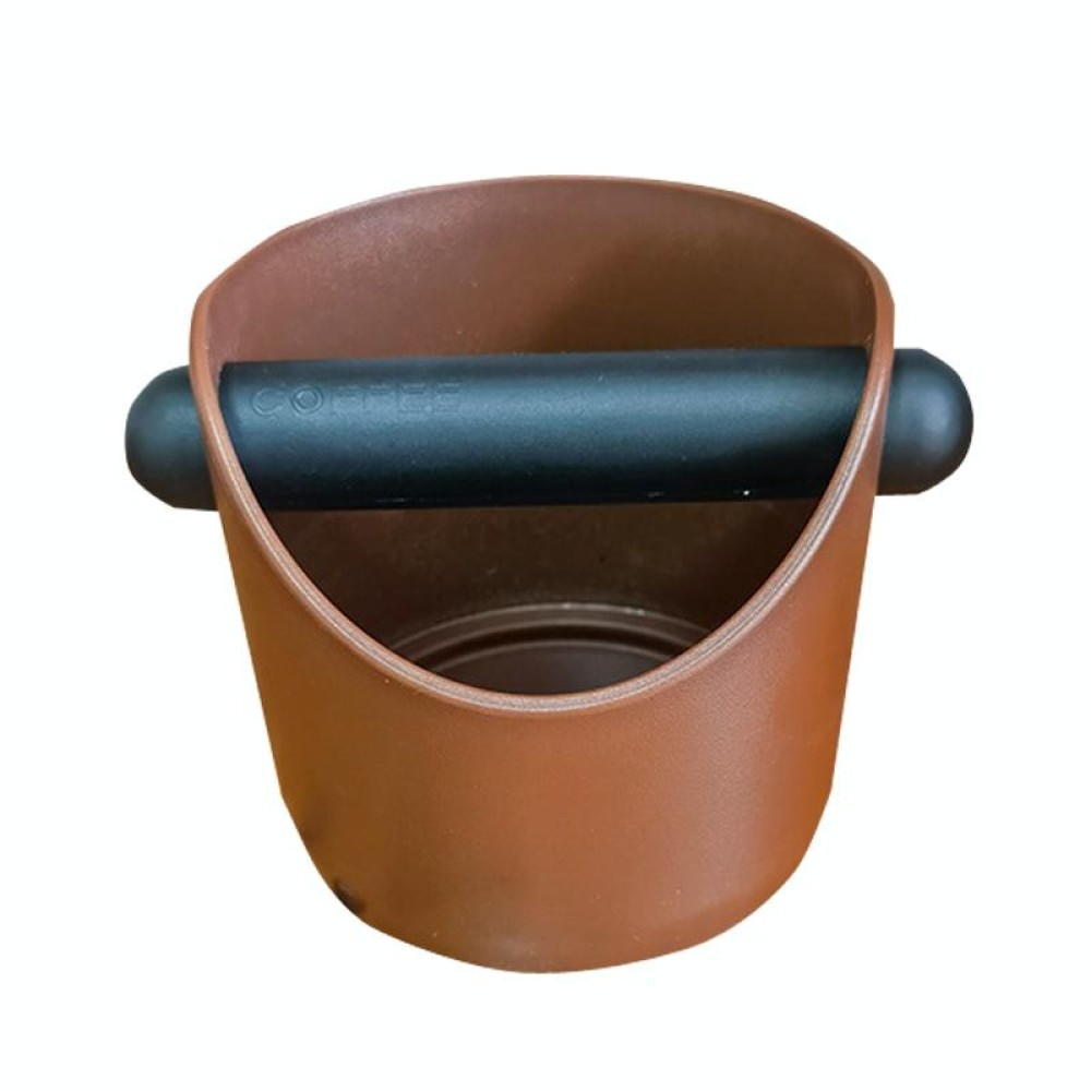 Coffee Knocking Grounds Bucket Waste Grounds Basin Grounds Box, Style:, Color: A Model (Coffee Brown)