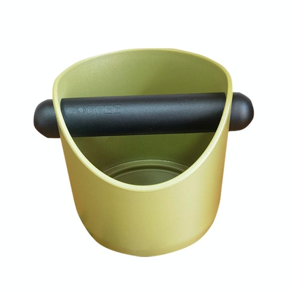 Coffee Knocking Grounds Bucket Waste Grounds Basin Grounds Box, Style:, Color: A Model (Olive Green)