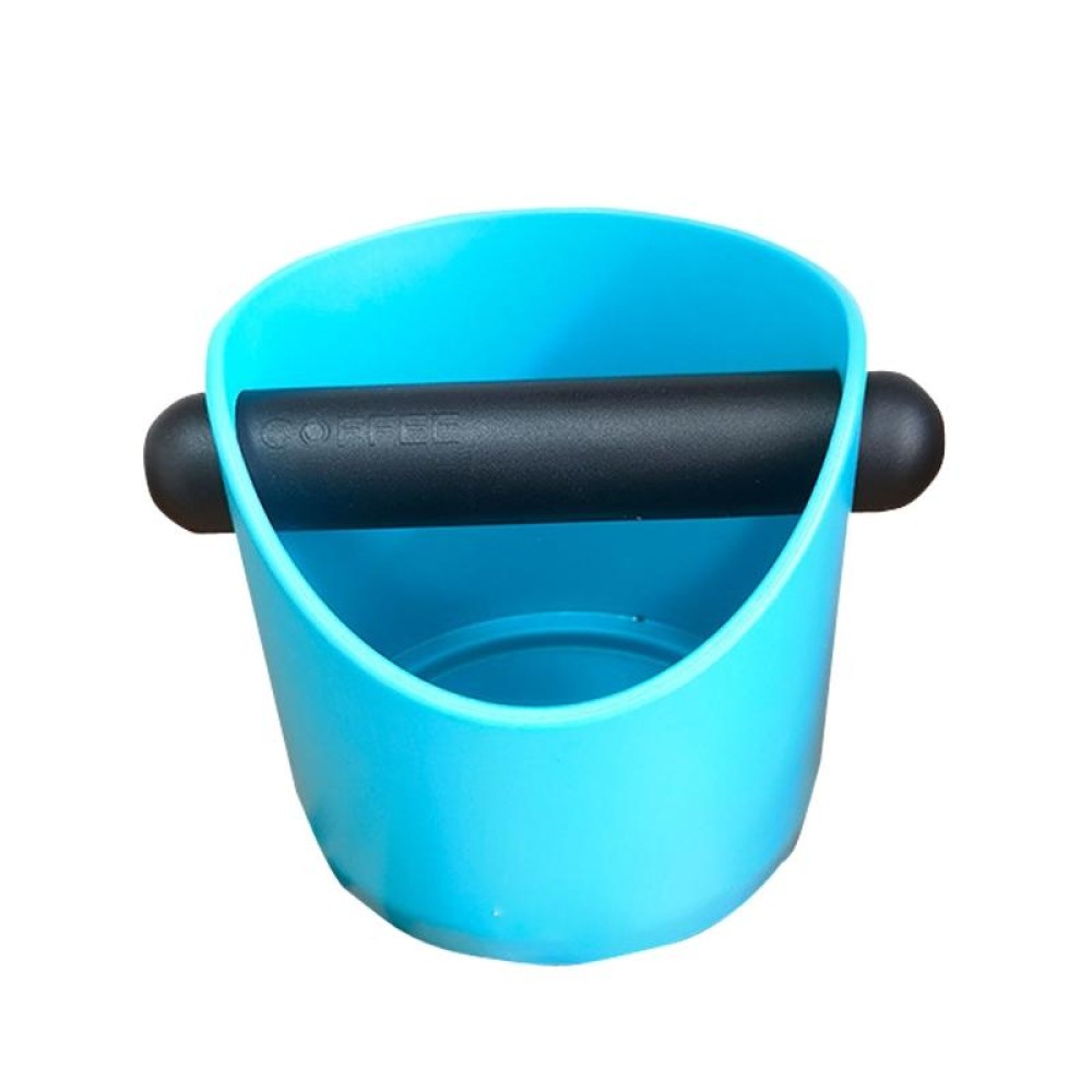Coffee Knocking Grounds Bucket Waste Grounds Basin Grounds Box, Style:, Color: A Model (Peacock Blue)