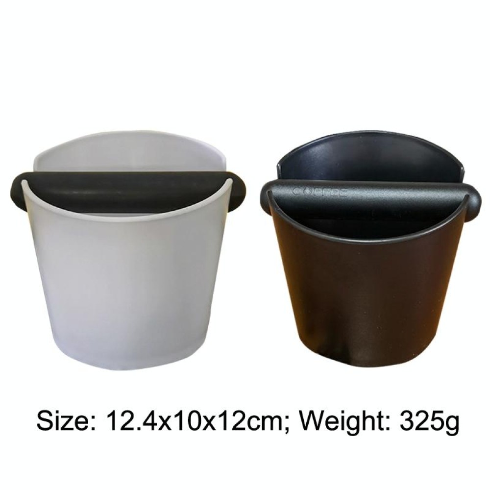Coffee Knocking Grounds Bucket Waste Grounds Basin Grounds Box, Style:, Color: B Model (White)