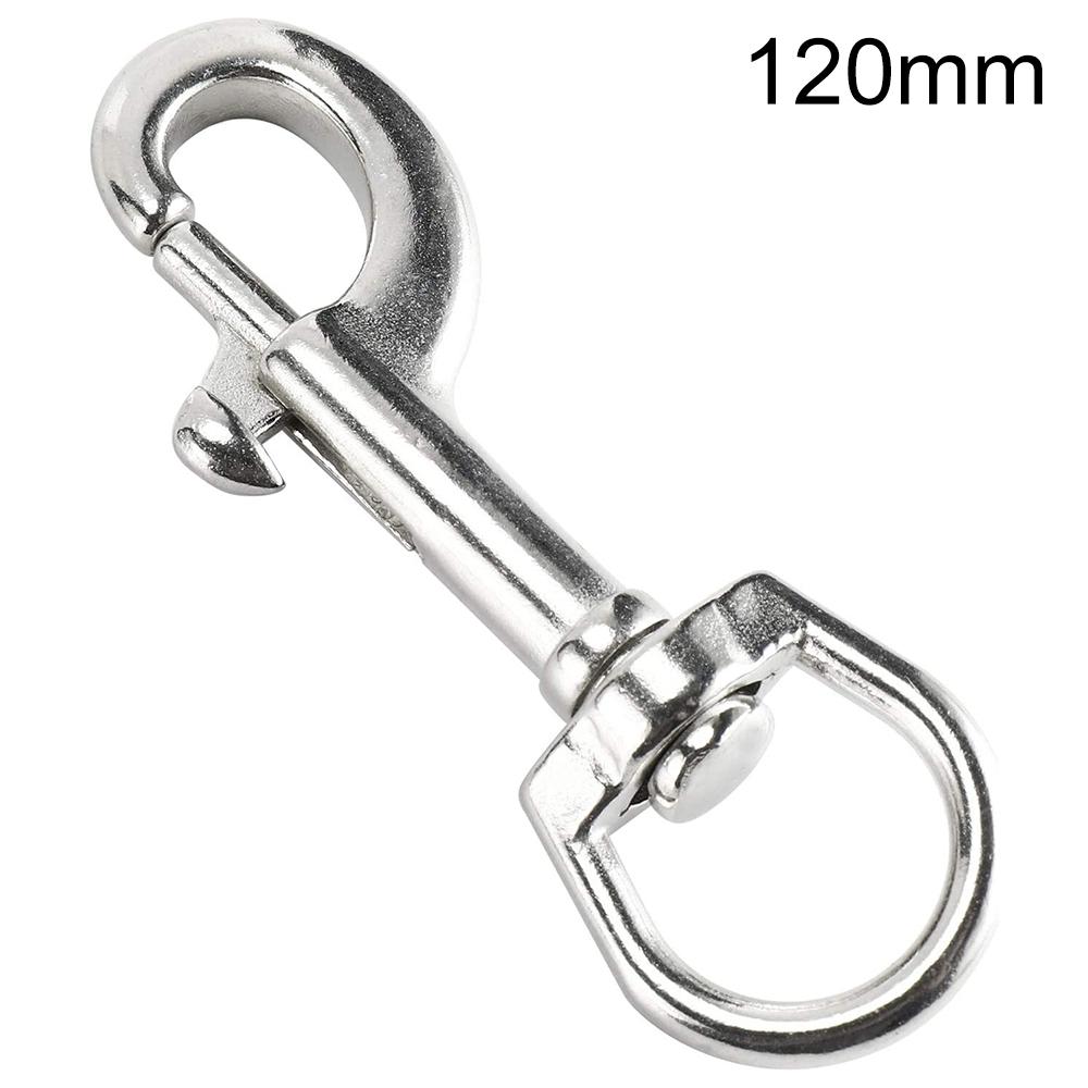 Stainless Steel Swivel Single Hook Pet Leash Hook, Specification: 120mm