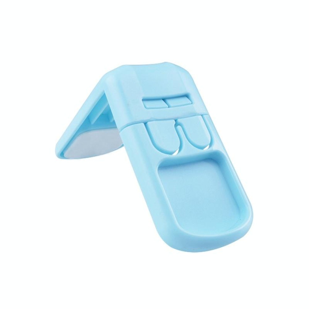 3 PCS Drawer Cabinet Door Child Safety Right Angle Lock(Light Blue)