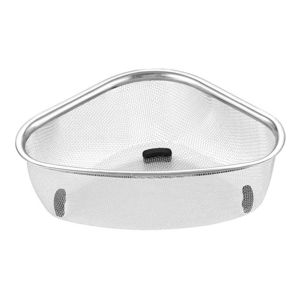 Kitchen Multifunctional Stainless Steel Triangle Sink Drain Basket, Style: Standing