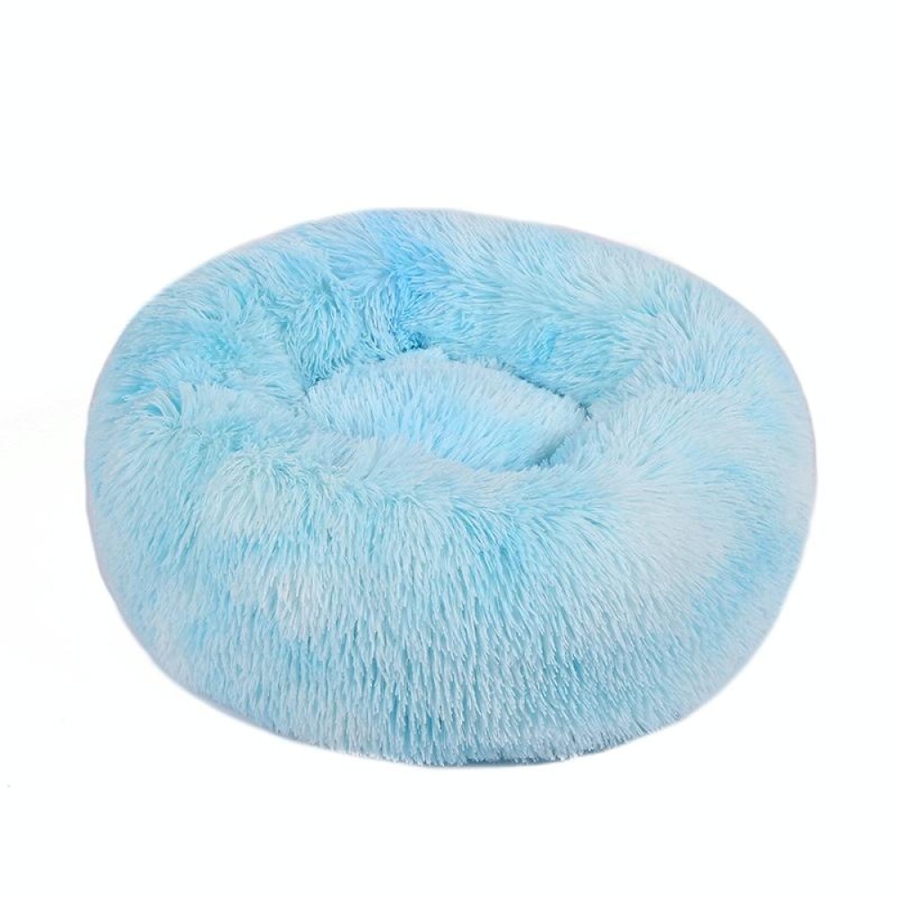 Plush Pet Bed Deep Sleep Pet Pad, Specification: 40cm(Light Blue)