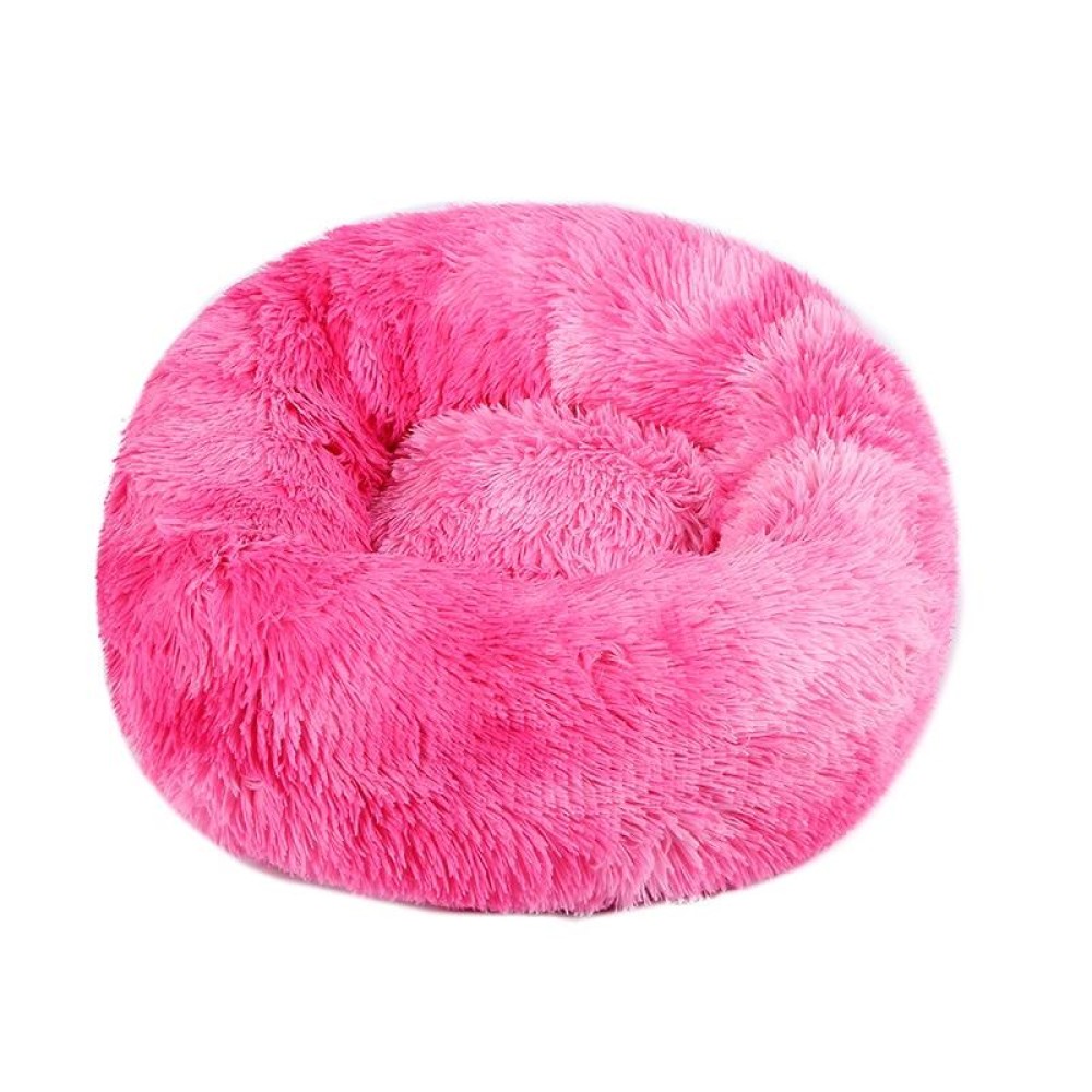 Plush Pet Bed Deep Sleep Pet Pad, Specification: 60cm(Rose Red)