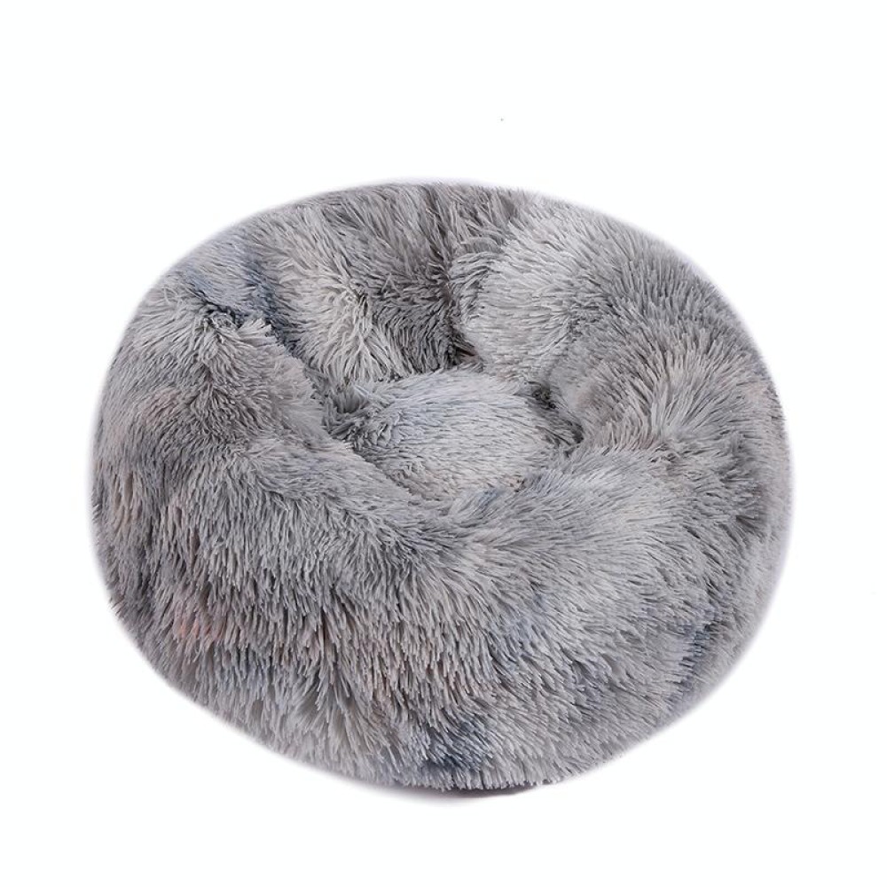 Plush Pet Bed Deep Sleep Pet Pad, Specification: 60cm(Light Gray)