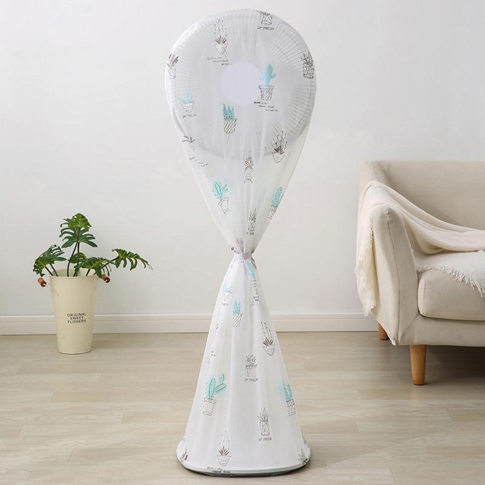 PEVA All Round Three Dimensional Fan Dust Cover, Size: Long 60x148cm(Cactus)