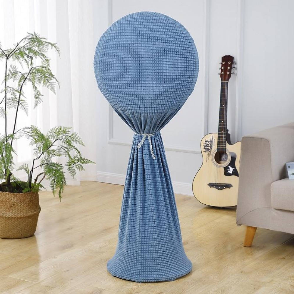 Round Elasticity Fan Dust Cover Household Use Fabric Fan Protective Cover, Size: 110x45cm(Blue)