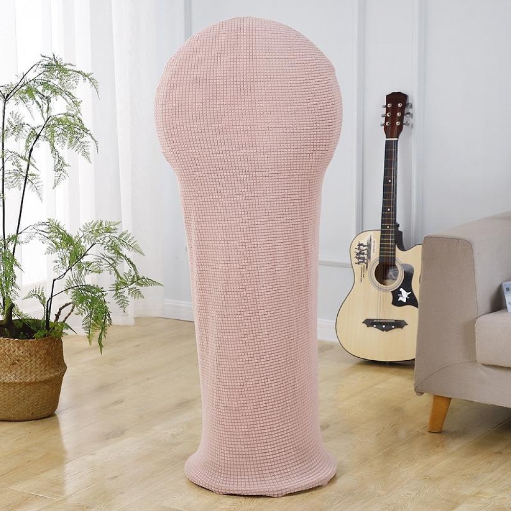 Round Elasticity Fan Dust Cover Household Use Fabric Fan Protective Cover, Size: 110x45cm(Pink)