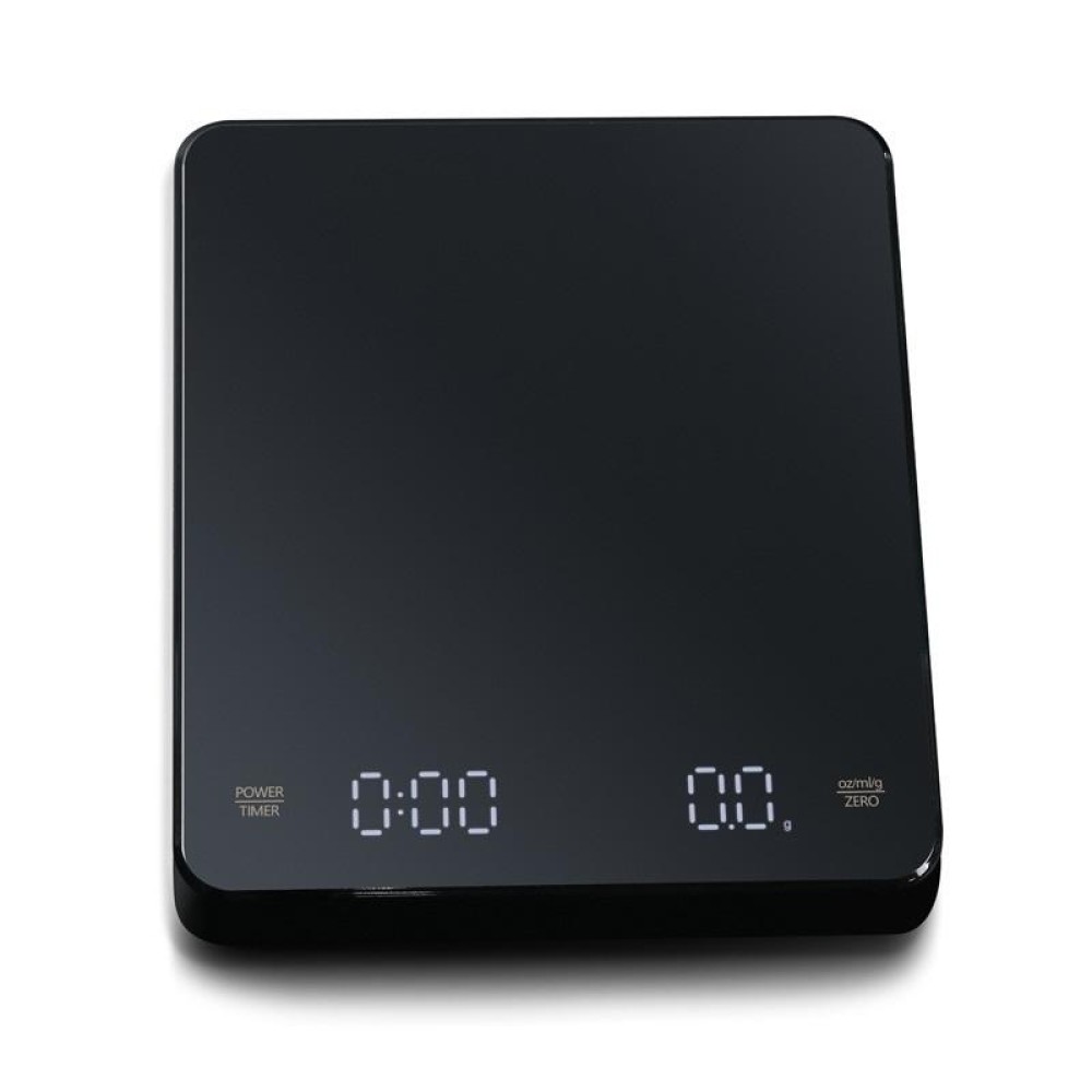 Household LED Electronic Coffee Scale, Specification: Black