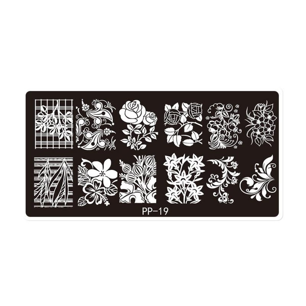 Butterfly Dream Nail Art Printed Steel Plate(E084-19)