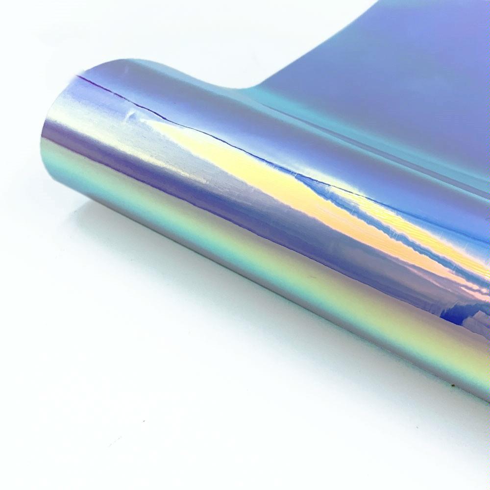Candy -Colored Pharomsurium Self -Adhesive PVC Vinyl  Craft Sign Making, Size: 30 x 100cm(Blue)