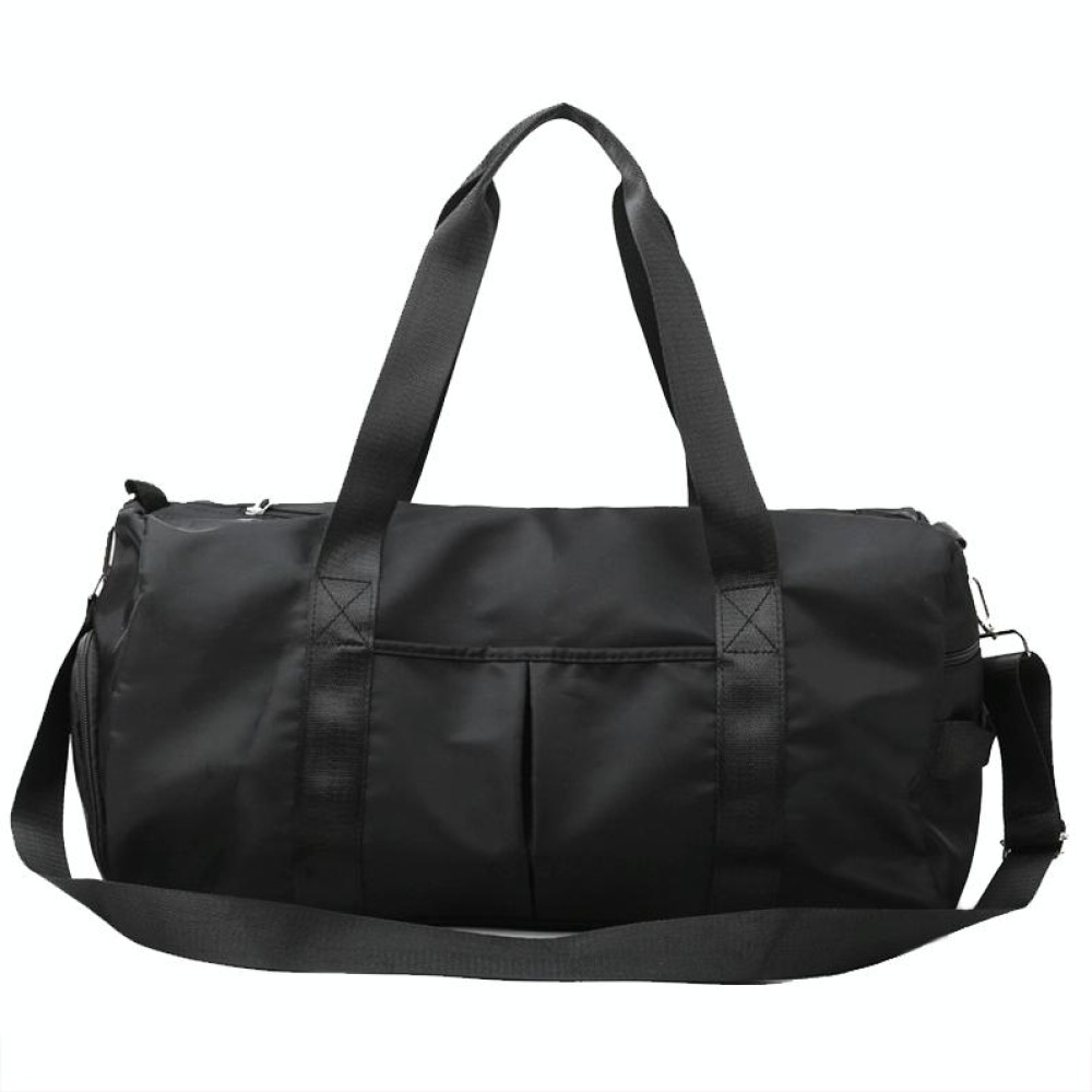 20200 Large Capacity Waterproof Sports Fitness Messenger Bag, Size: L (Black)