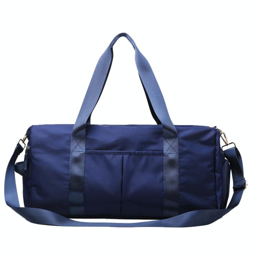 20200 Large Capacity Waterproof Sports Fitness Messenger Bag, Size: L (Dark Blue)