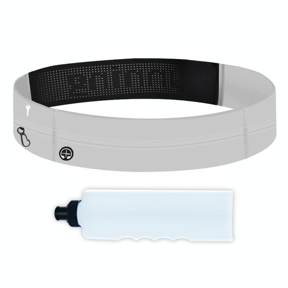 Running Waist Bag Invisible Outdoor Marathon Phone Storage Belt, Color: Light Gray+Kettle