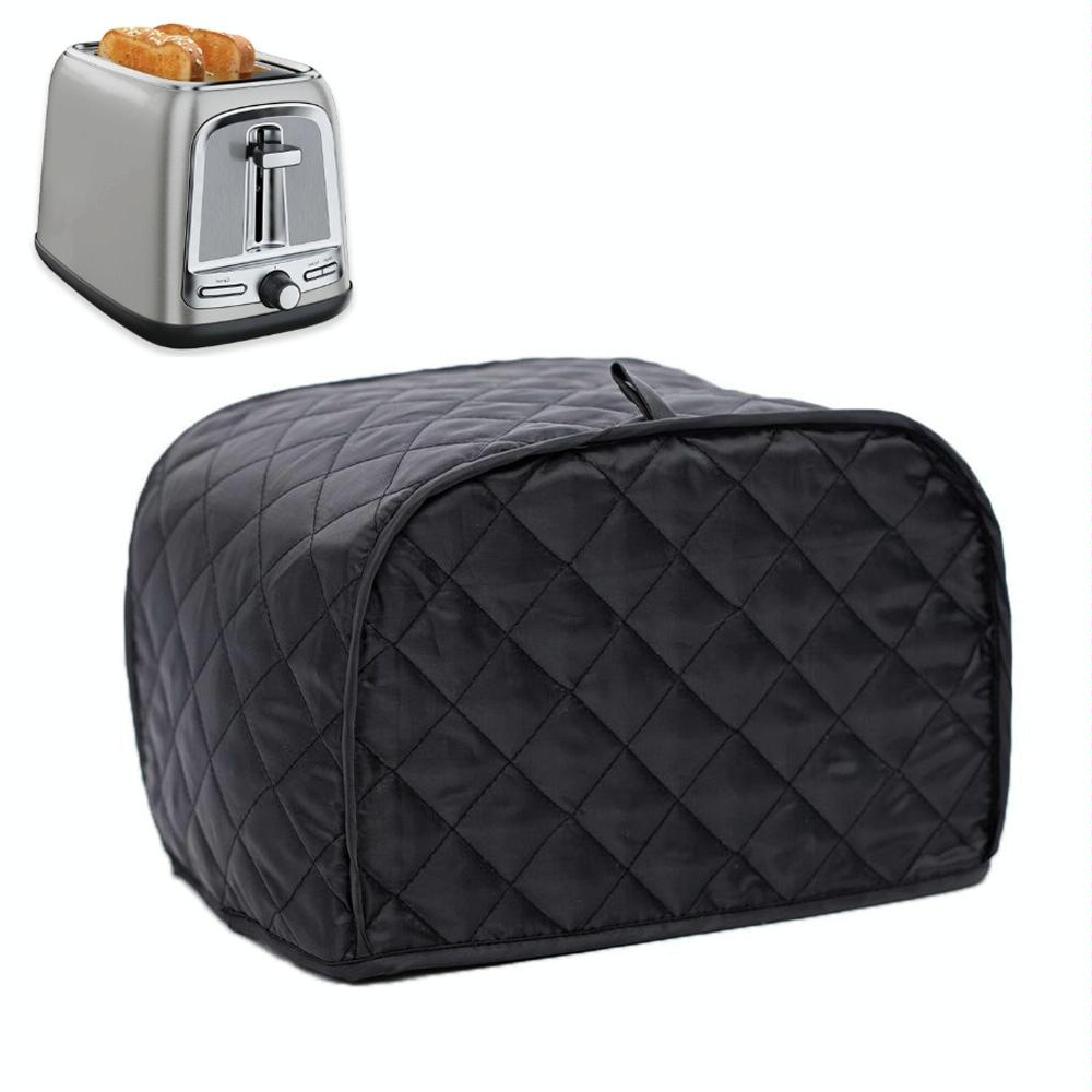 Home Bread Maker Polyester Dust Cover, Size: Large(Black)