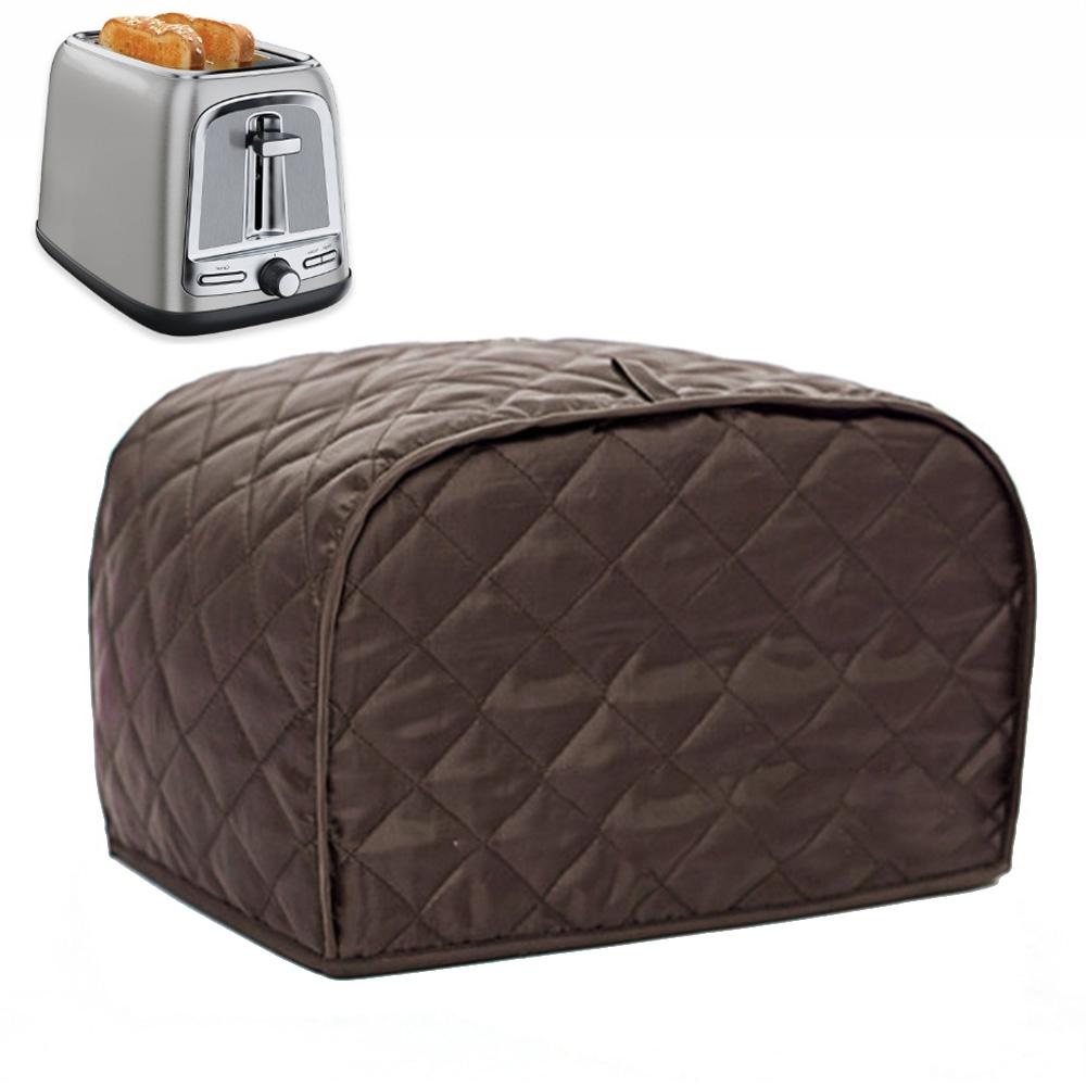 Home Bread Maker Polyester Dust Cover, Size: Large(Dark Brown)