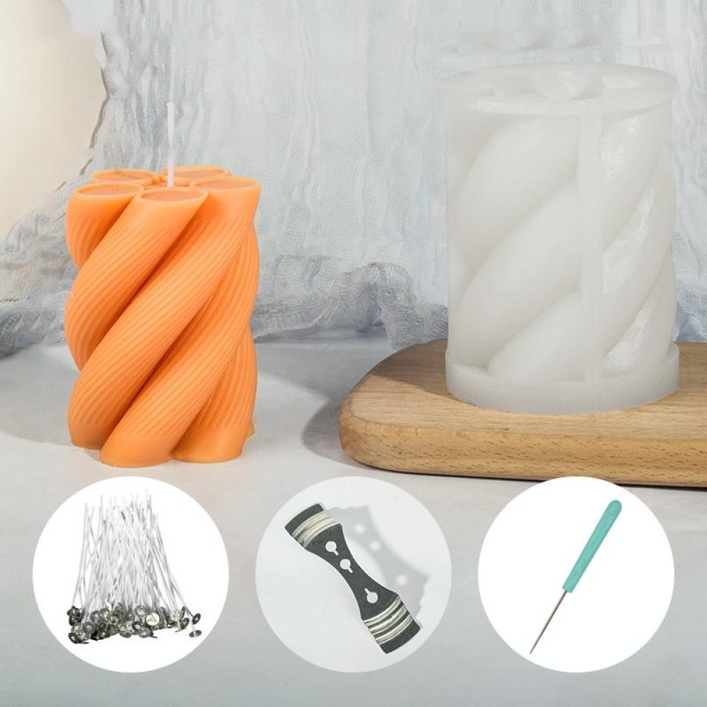 Geometric Scented Candle Silicone Mold, Specification: LZ-404+Tool Set
