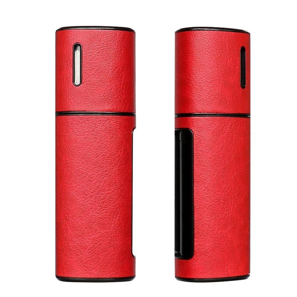 For LILHYBRID2.0 E-Cigarette Anti-fall Leather Protective Case(Red)