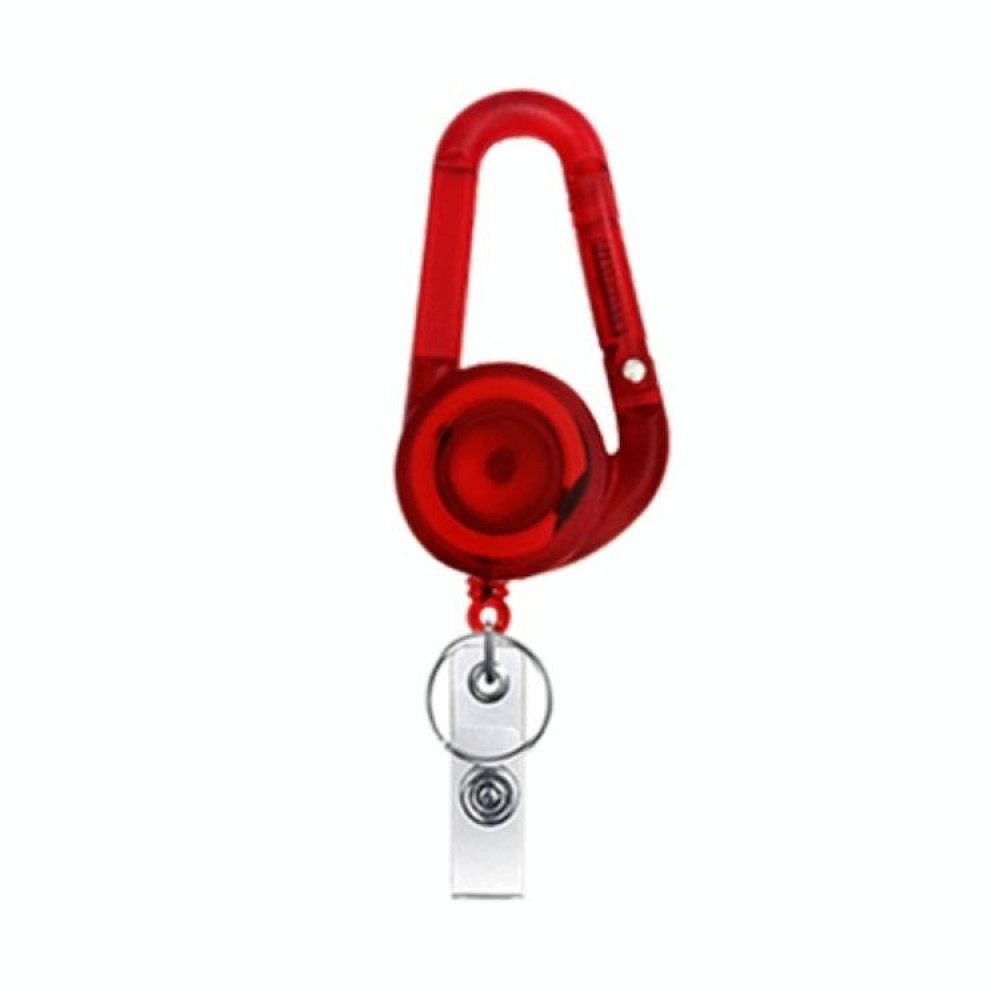 Retractable Mountain Buckle Keychain(Red)