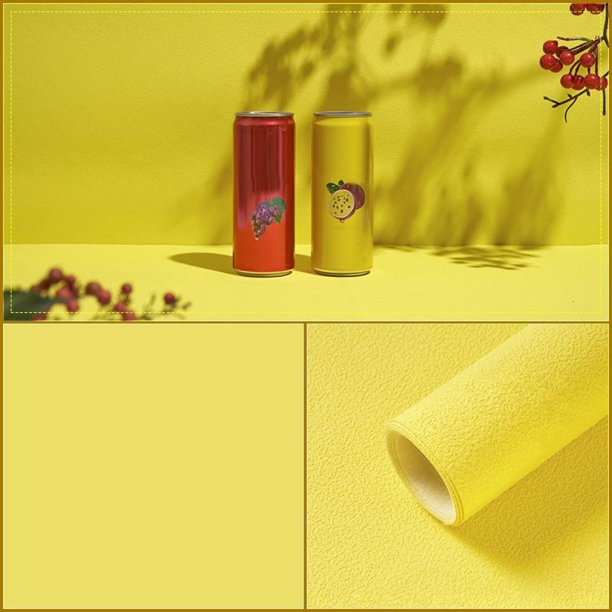 Jewelry Live Broadcast Props Photography Background Cloth, Color: Light Yellow 104x70cm