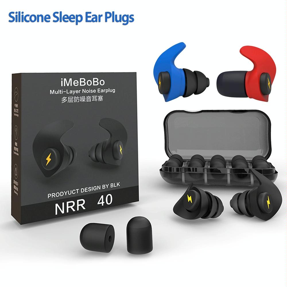 Anti-noise Sleep Earplugs Soundproof Earplugs(Black)