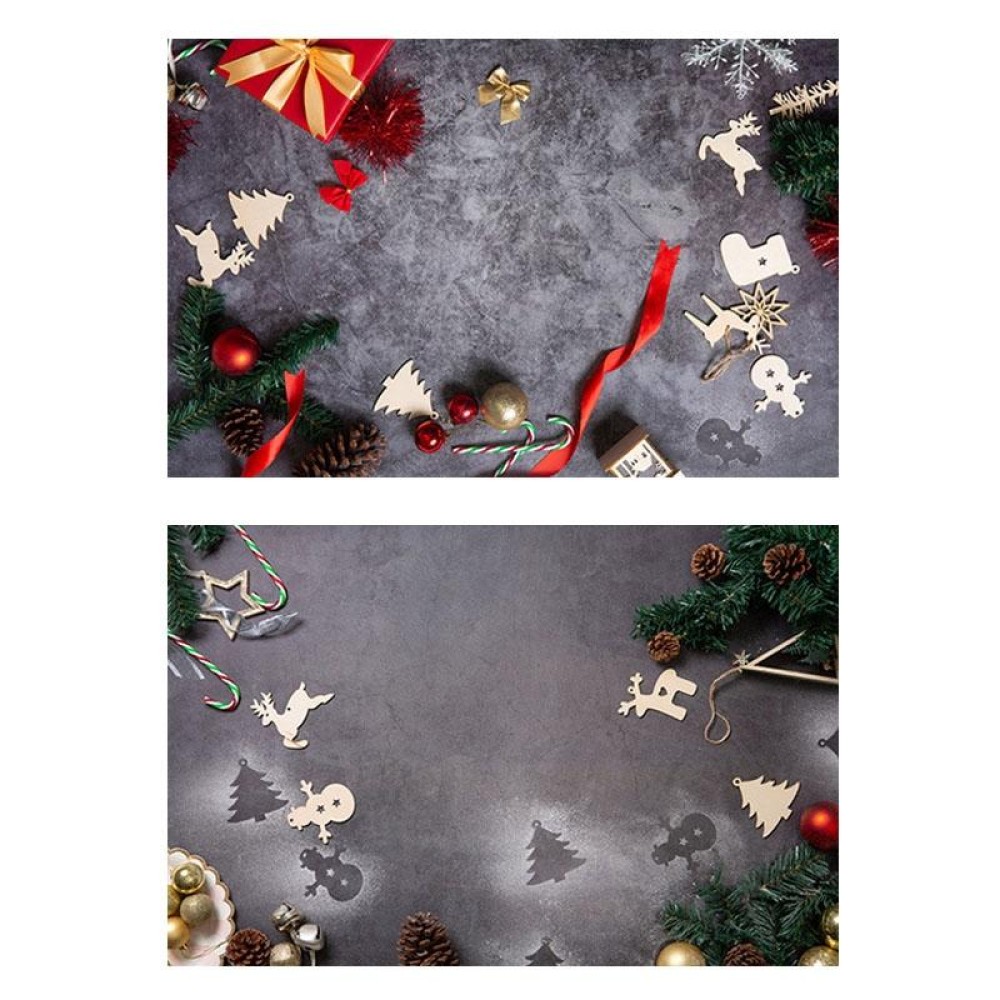 3D Double-Sided Matte Photography Background Paper(Christmas Atmosphere)