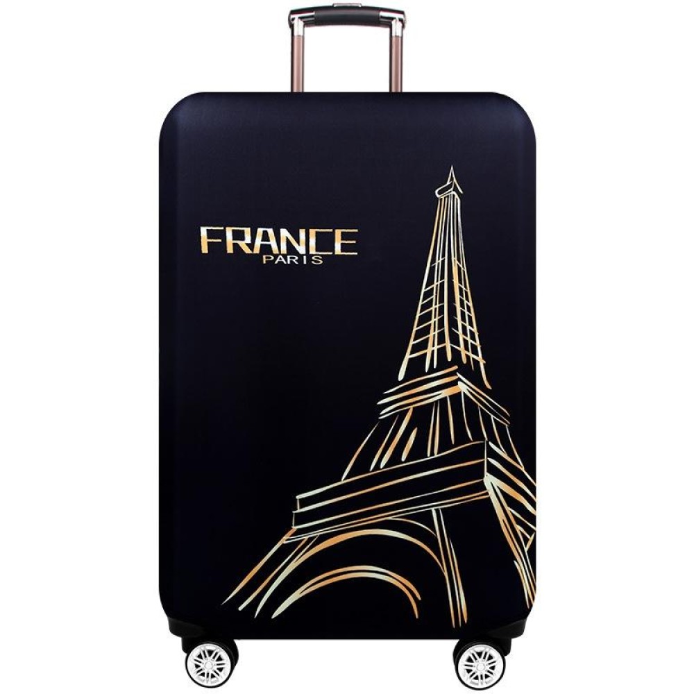 Luggage Thickening Wear-resistant Elastic Anti-dust Protection Cover, Size: M(Paris Tower)