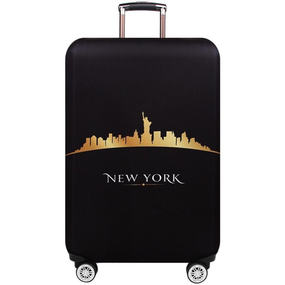 Luggage Thickening Wear-resistant Elastic Anti-dust Protection Cover, Size: M(Lady Liberty)