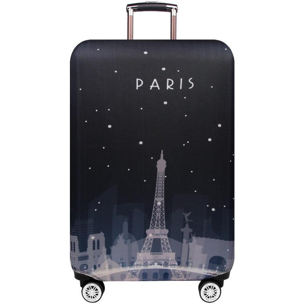 Luggage Thickening Wear-resistant Elastic Anti-dust Protection Cover, Size: M(Dream Paris)