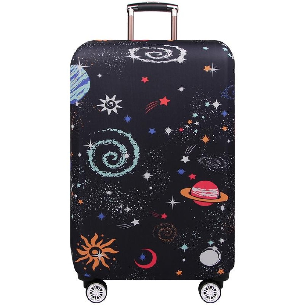 Luggage Thickening Wear-resistant Elastic Anti-dust Protection Cover, Size: L(Happy Planet)