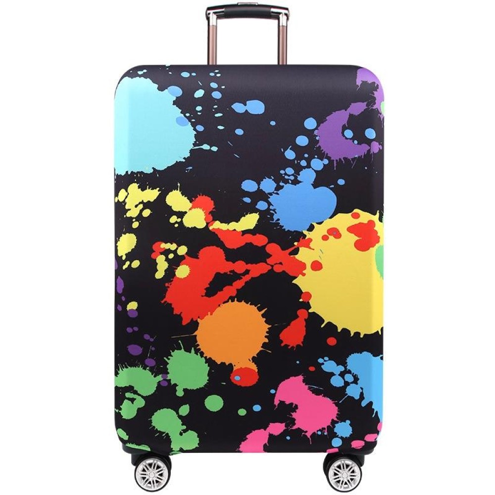 Luggage Thickening Wear-resistant Elastic Anti-dust Protection Cover, Size: L(Colorful Watercolor)